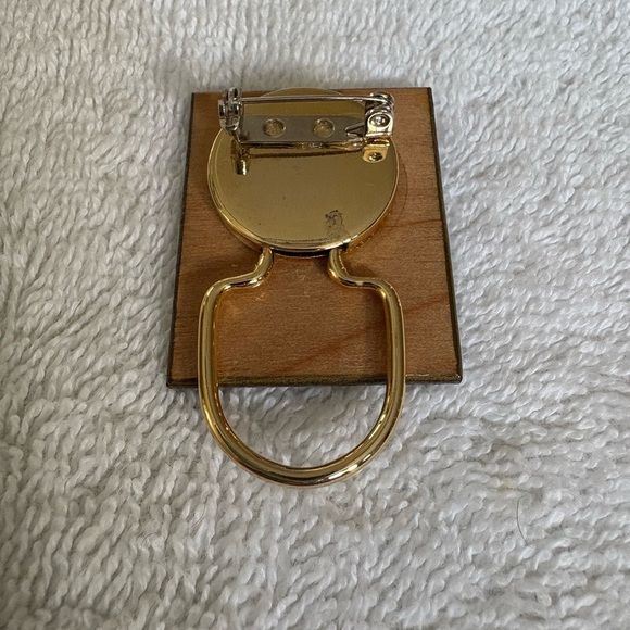 Vintage Art Deco Flapper Style Scarf Clip / Pin-Brooch - Picture 4 of 8